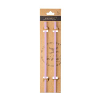 ESTIA ΑΝΤΑΛΛΑΚΤΙΚΑ ΚΑΛΑΜΑΚΙΑ STRAW TUMBLER XL 900ml LAVENDER PURPLE 2 ΤΕΜ