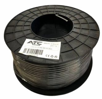 Καλώδιο ATC-721 RG6 100μ PET Μαύρο