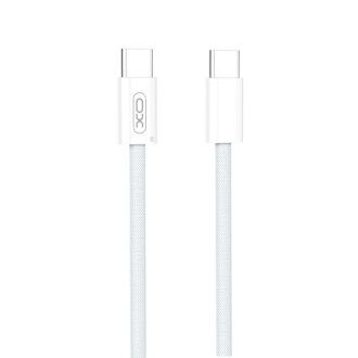 XO NB-Q260B Καλώδιο Φόρτισης & Μεταφοράς Δεδομένων Type-C σε Type-C 27W Πλεξούδα 1.5m