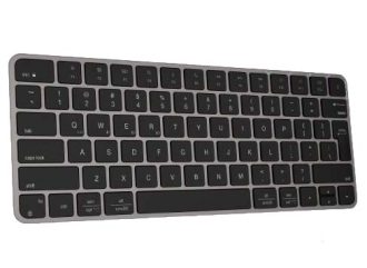 Meetion MT-K210MW 2.4G+Bluetooth Πληκτρολόγιο Μαύρο US