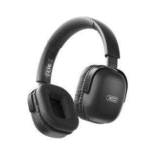 XO BE42 Scarlet Μεταλλικά Αναδιπλούμενα Ακουστικά Bluetooth (Μαύρο)
