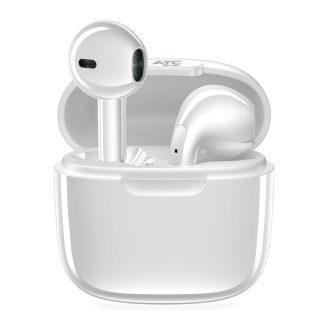 ATC-25 TWS Ασύρματα Ακουστικά Bluetooth Λευκό