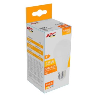 ATC SMD LED Λαμπτήρας A60 230V 15W/1520LM E27 4000K