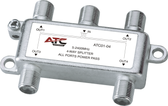 ATC Διακλαδωτής 4 Εξόδων 5-2400Mhz