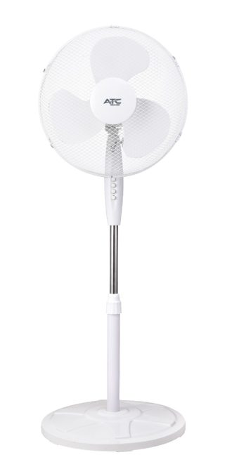 ATC HF4 Ανεμιστήρας Ορθοστάτης 50W 120cm Λευκός