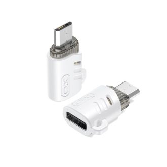 XO NB256H Αντάπτορας Type-C Θηλυκό σε Micro Αρσενικό με Λουράκι