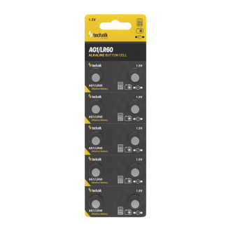 Technik Αλκαλικές Μπαταρίες Κουμπιά Platinum AG1 / LR60 / 164 / 364 1.5V B10