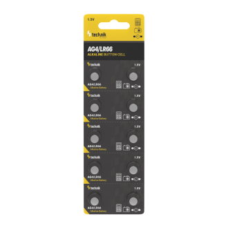 Technik Αλκαλικές Μπαταρίες Κουμπιά Platinum AG4 / LR66 / 177 / 377 1.5V B10