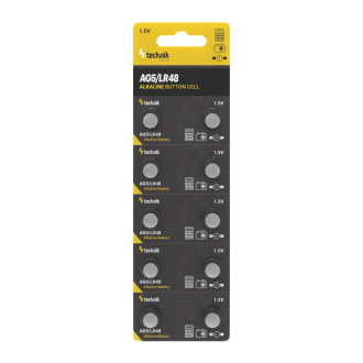 Technik Αλκαλικές Μπαταρίες Κουμπία Platinum AG5 / LR48 / 193 / 393 1.5V B10