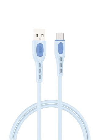 XO NB280 Καλώδιο Δεδομένων Micro 1M 3A Μπλε