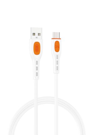 XO NB280 Καλώδιο Δεδομένων Micro  1M 3A Λευκό