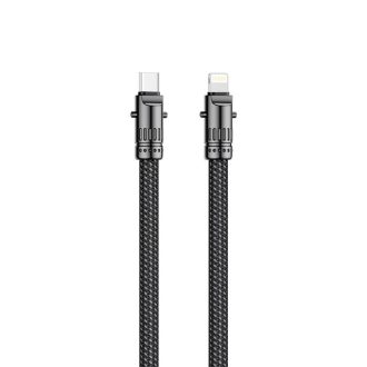 XO NB-Q289A Charging & Data Cable Type-C to Lighting 27W Black 20cm