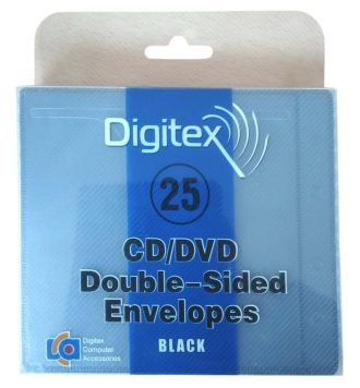 Digitex Φάκελοι Διπλής Όψης CD/DVD